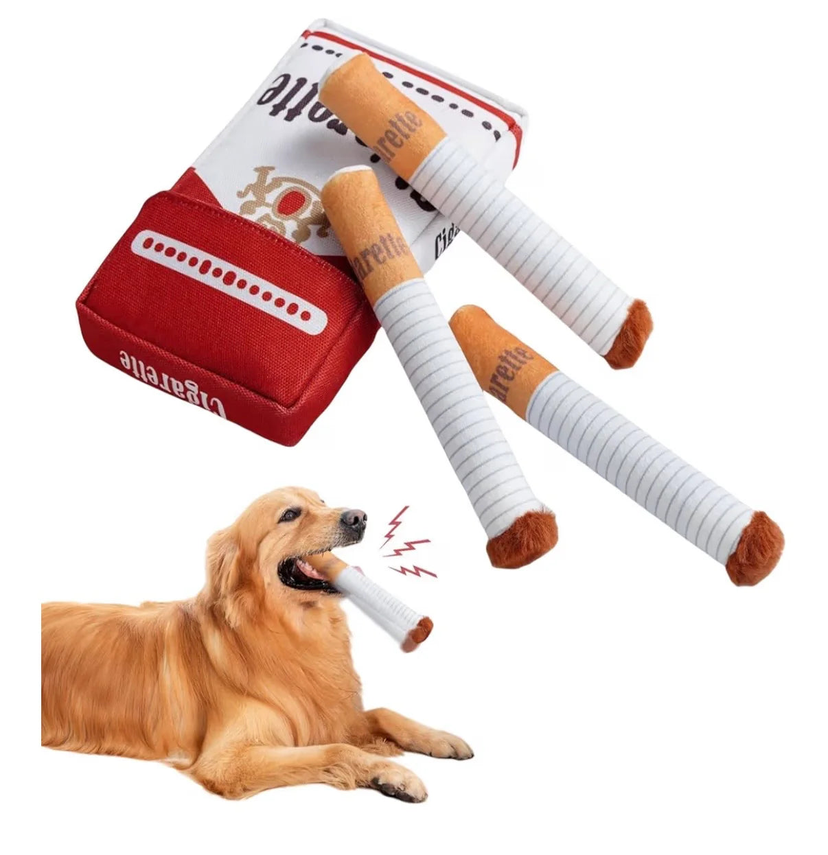 Plush Dog Toy Set – 3-Piece