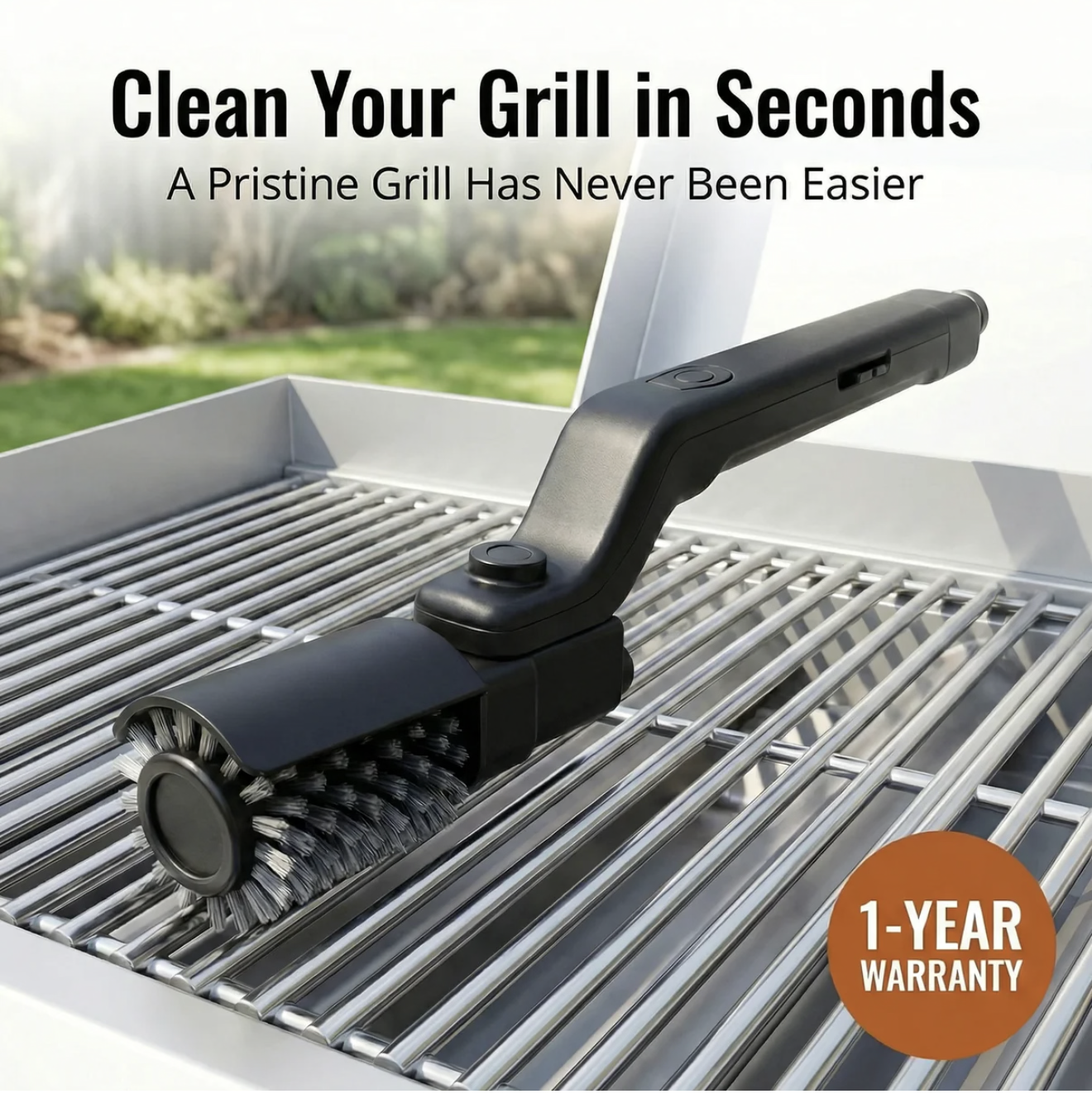 Upgraded Electric Grill Brush