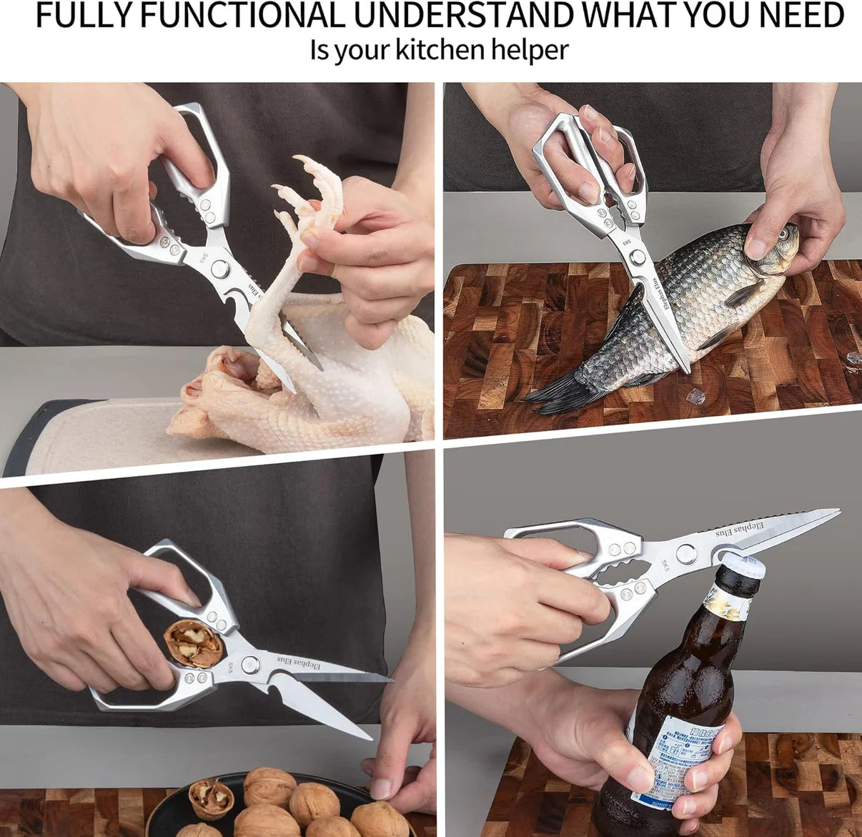 Multi-Function Kitchen Scissors