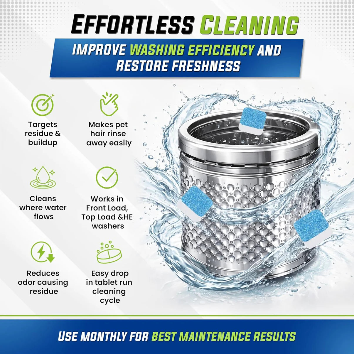 Ultra Clean Washing Machine Tablets