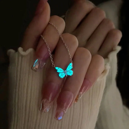 Luminous Dream Blue Butterfly Collection