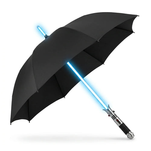 LED Star Umbrella for Rainy Nights