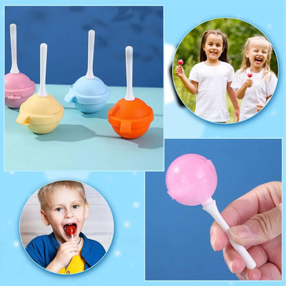 Lollipop Ice Cream Maker, homemade popsicle molds (5 pcs )