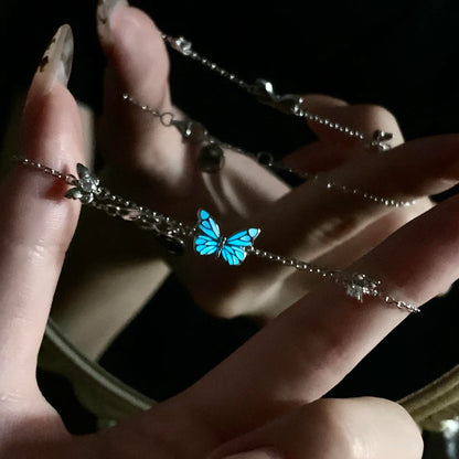 Luminous Dream Blue Butterfly Collection