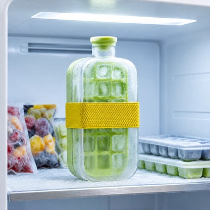 2-in-1 Ice Cube Tray & Drinking Bottle