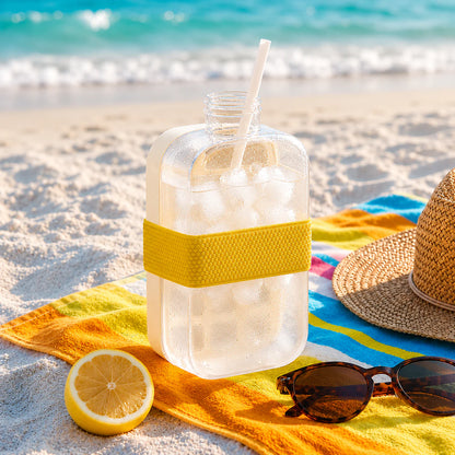 2-in-1 Ice Cube Tray & Drinking Bottle