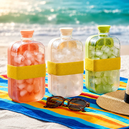 2-in-1 Ice Cube Tray & Drinking Bottle