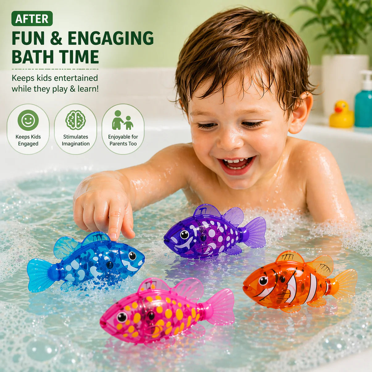 🐟 AquaGlow™ Magic Swimming Fish Toy