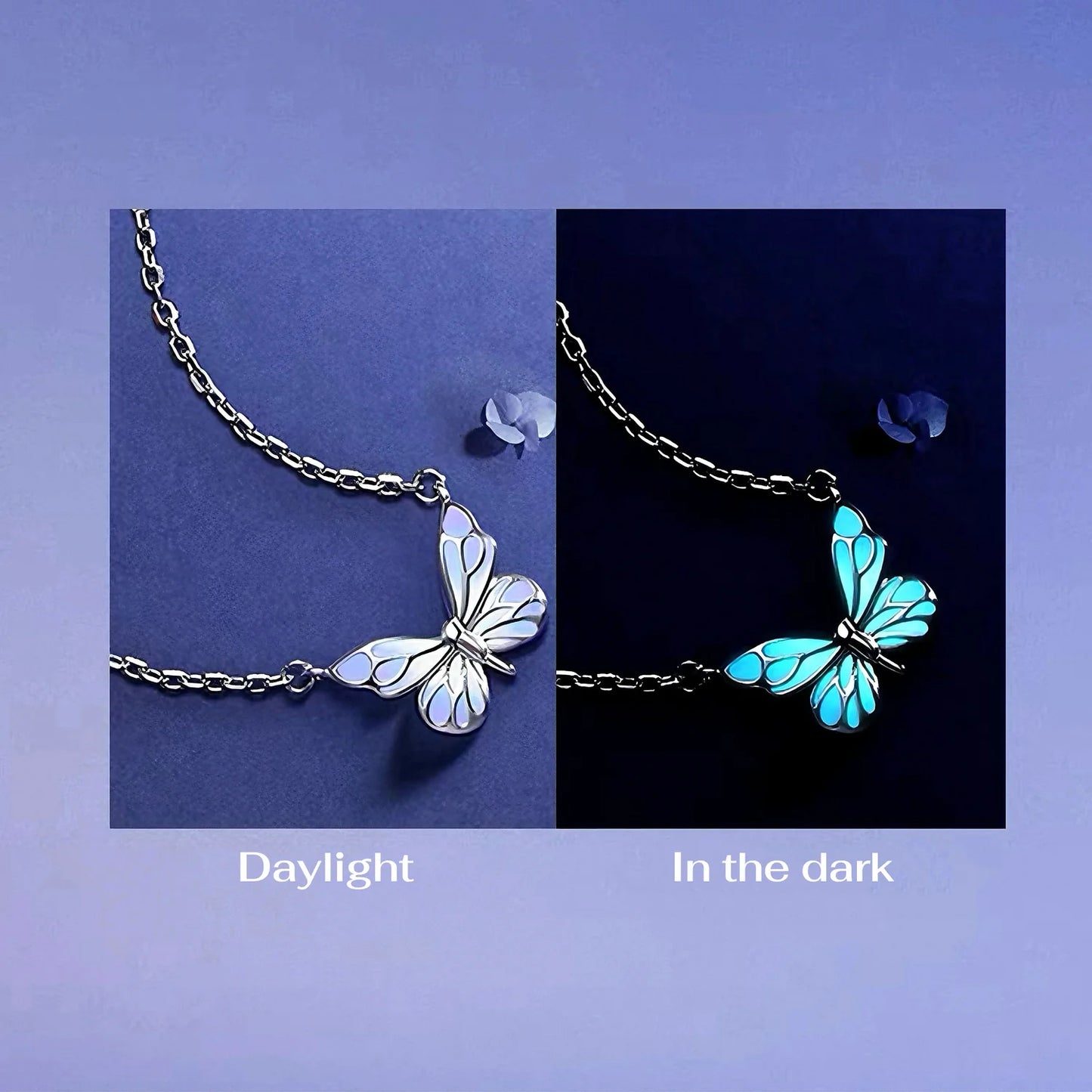 Luminous Dream Blue Butterfly Collection