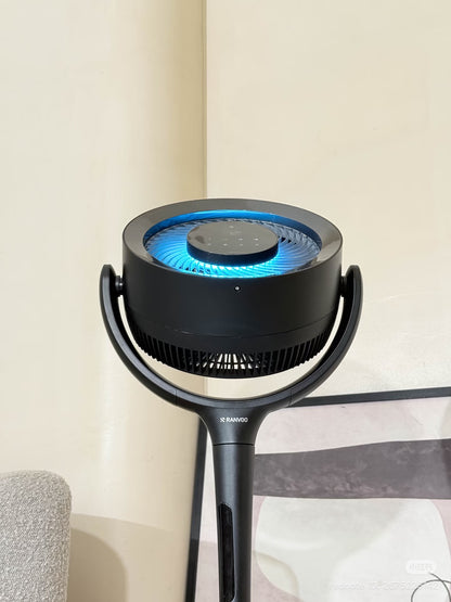 120° Oscillating Standing LED Fan