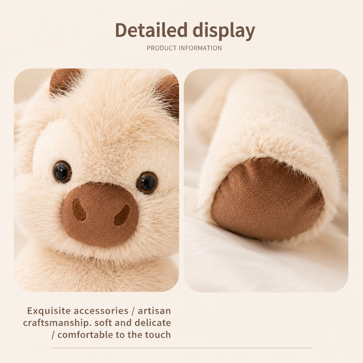 Highland Cow Plush Toy