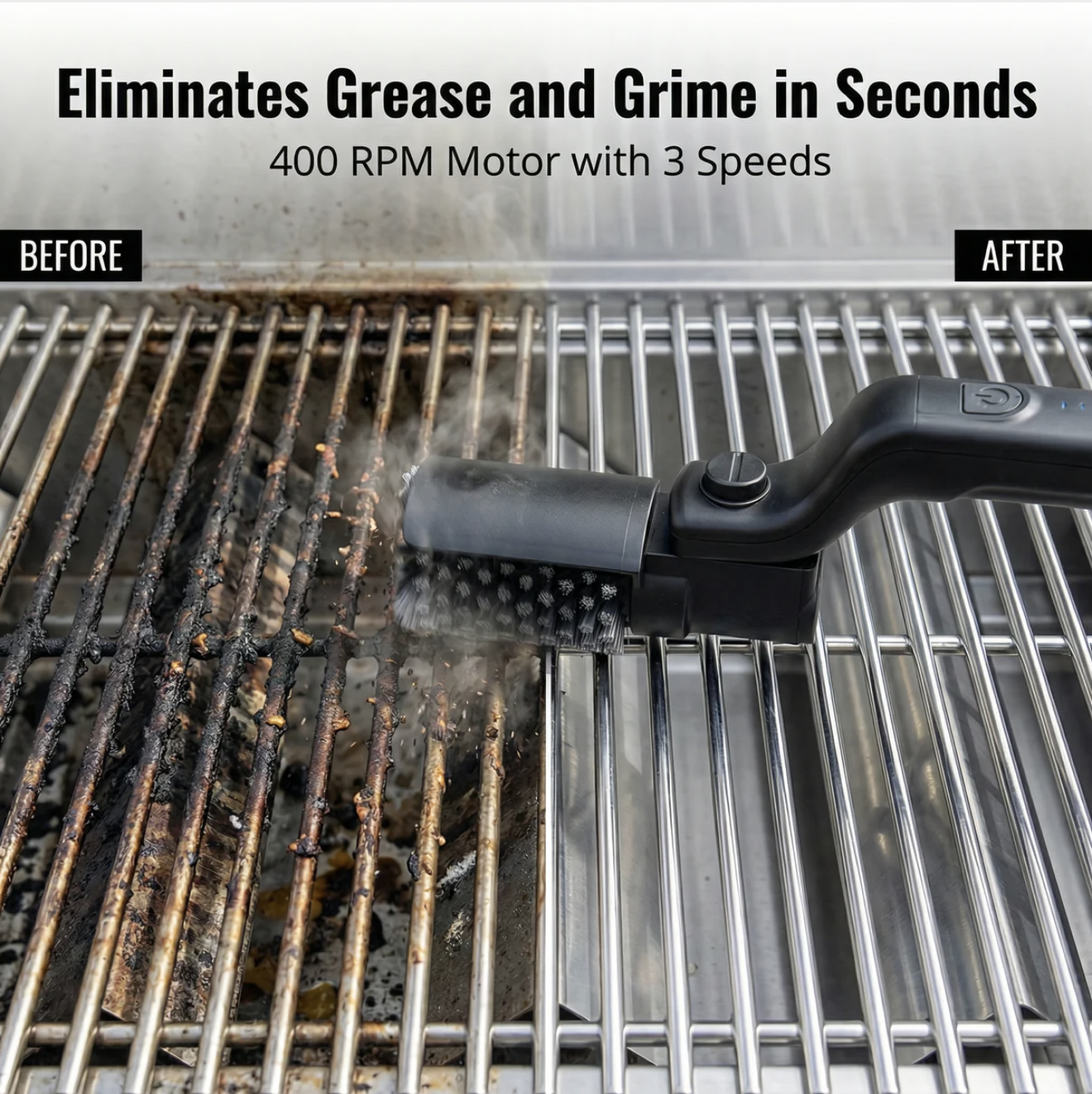 Upgraded Electric Grill Brush