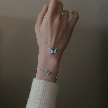 Luminous Dream Blue Butterfly Collection