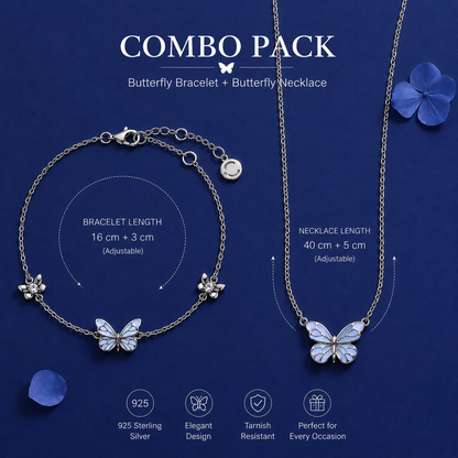 Luminous Dream Blue Butterfly Collection